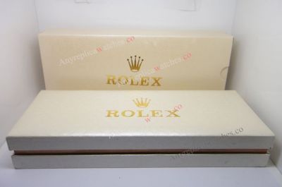 Replica Rolex Pen Box Only Cream White Rolex Pen Boxes / Rolex Box Included